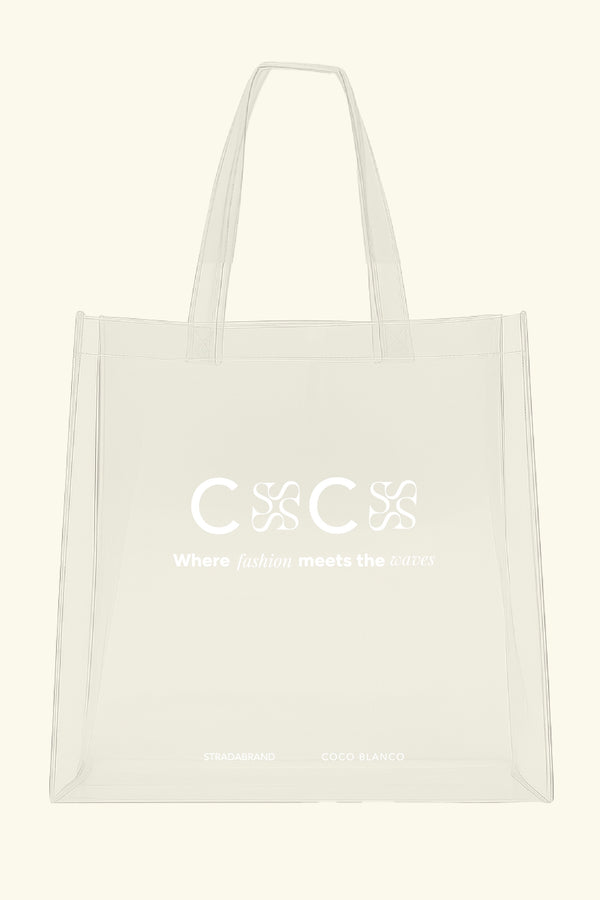 Clear Tote Bag COCO X STRADA