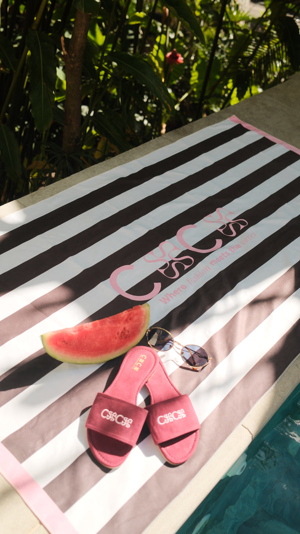 THE PALMS SANDALS - MALIBÚ MERLOT