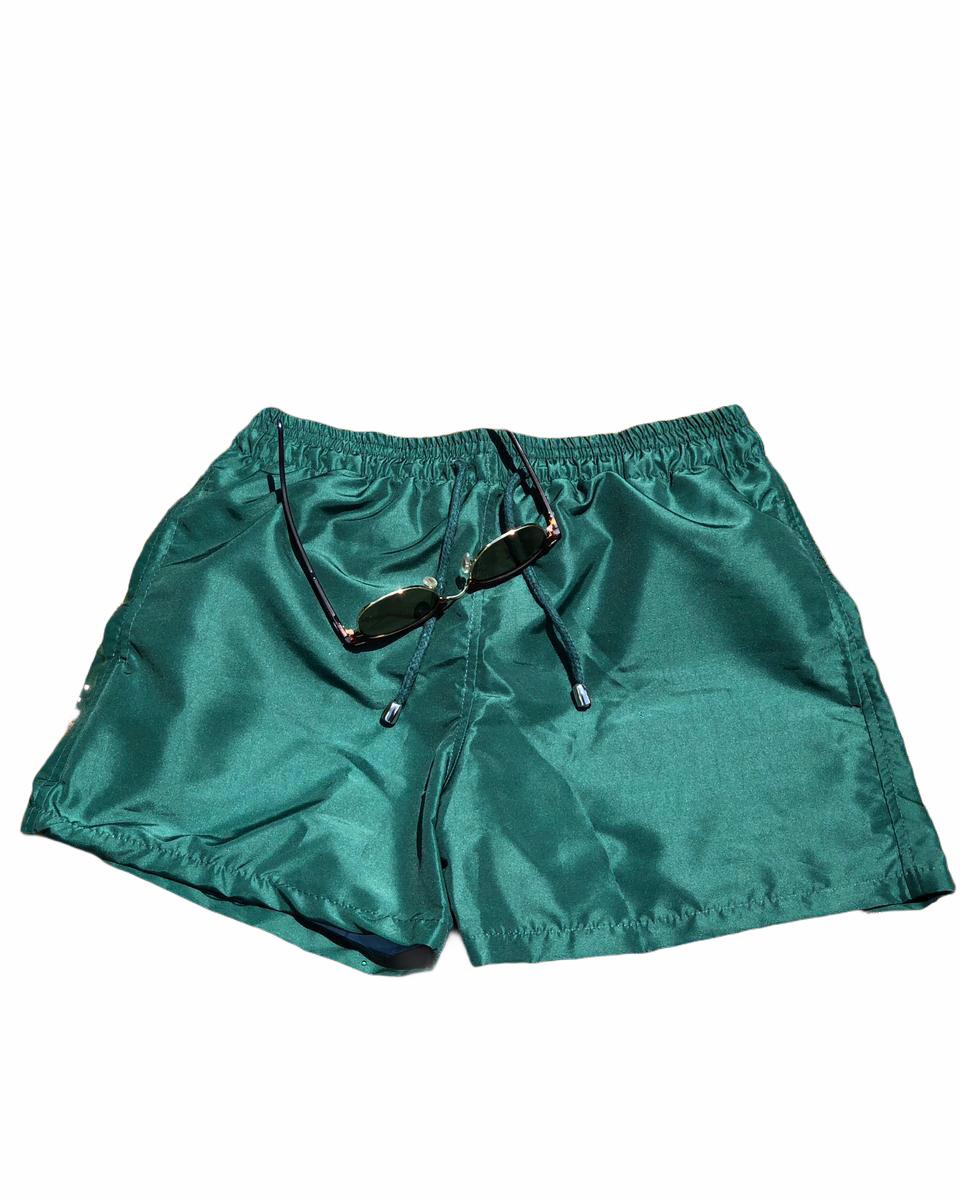 Pantaloneta hombre verde esmeralda